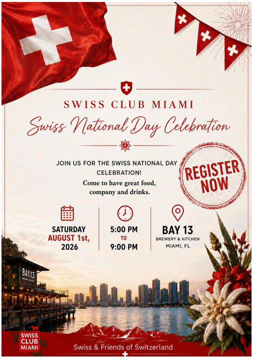 Swiss National Day Celebration 2026